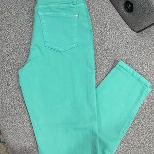 New with tag JB High Rise Aquamarine Slim Leg Jeans